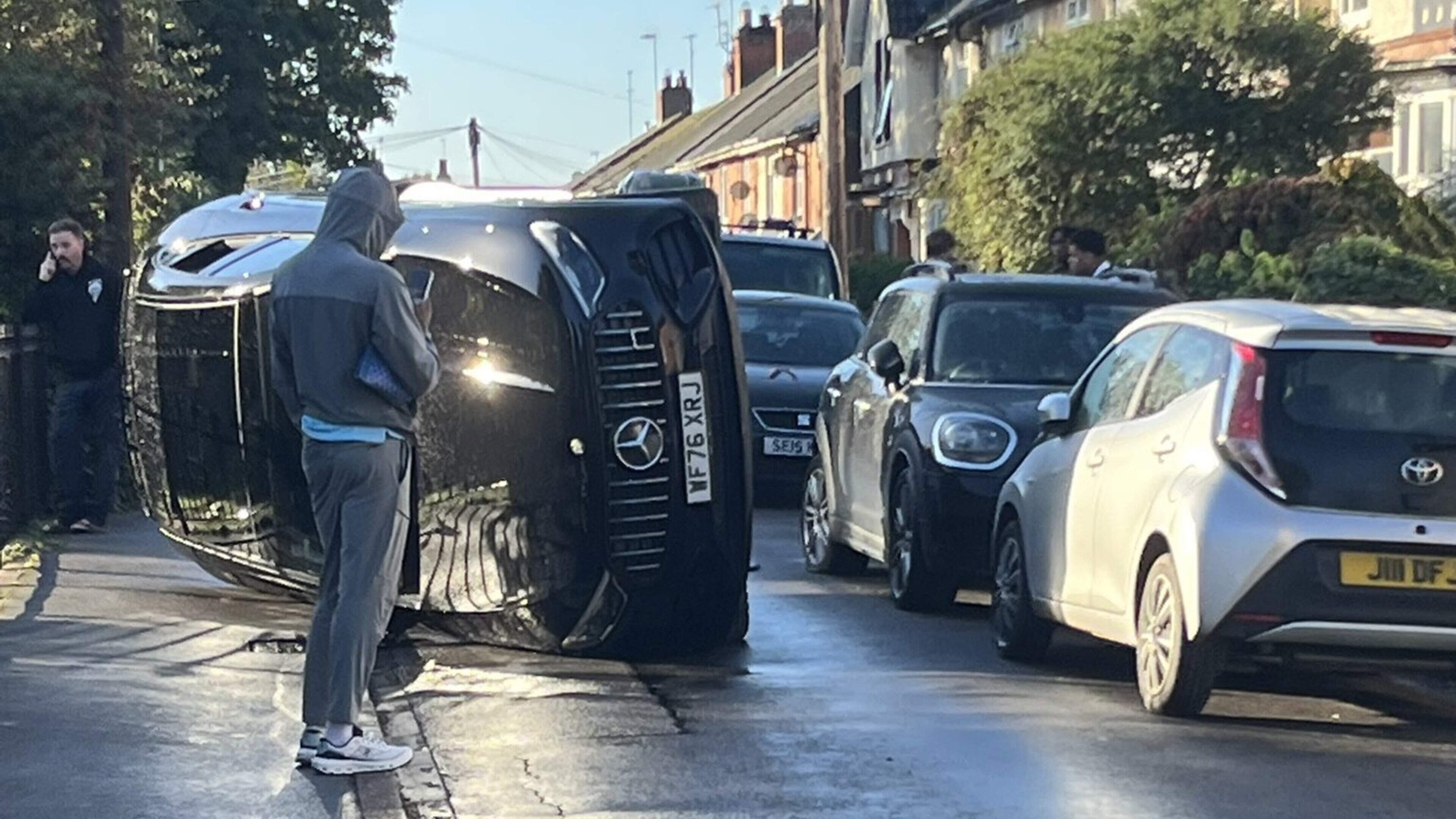Second Hull player overturns car in crash near training ground